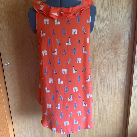 Anthro Maeve European Travel Ruffle Tank - Picture 8 of 14